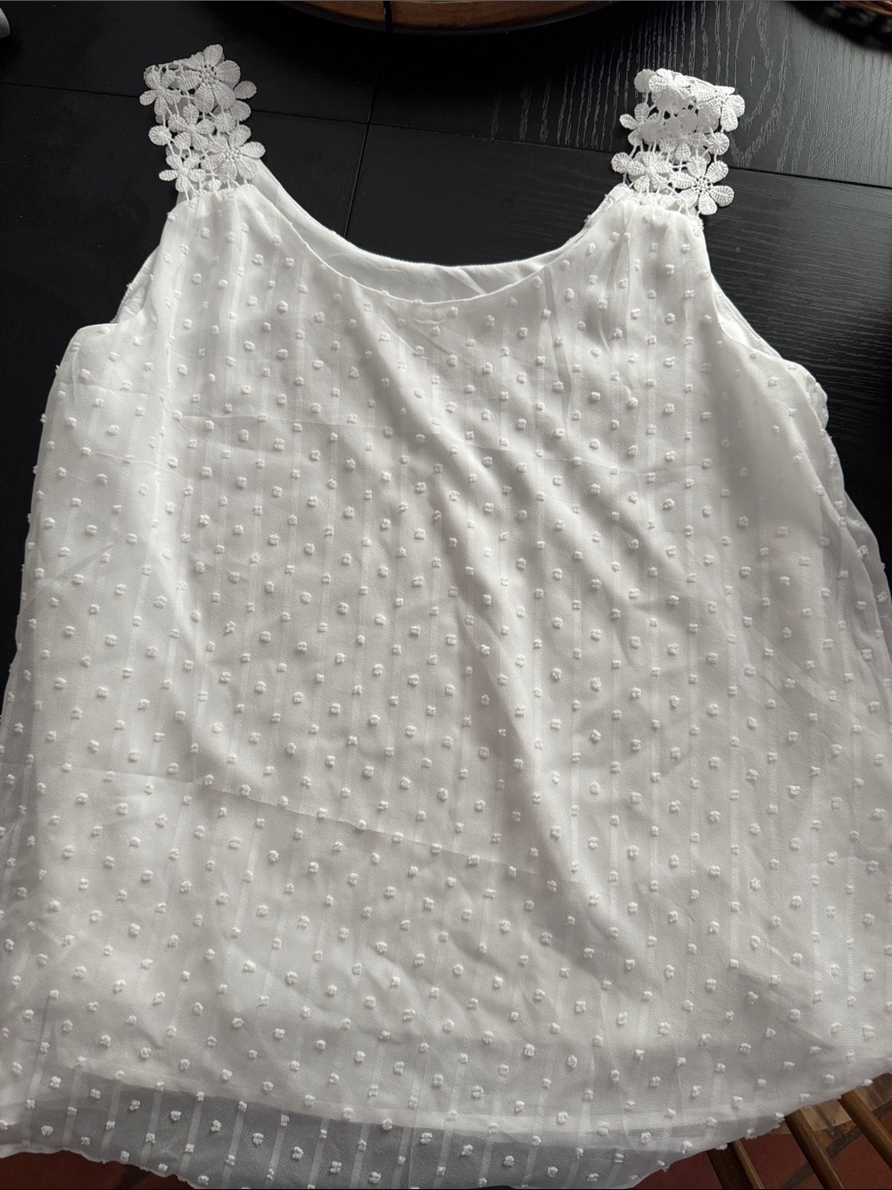 Falechay White Tank Top